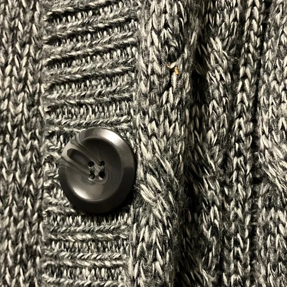 Faded Glory Heather Gray Women's Cardigan - Picture 5 of 9